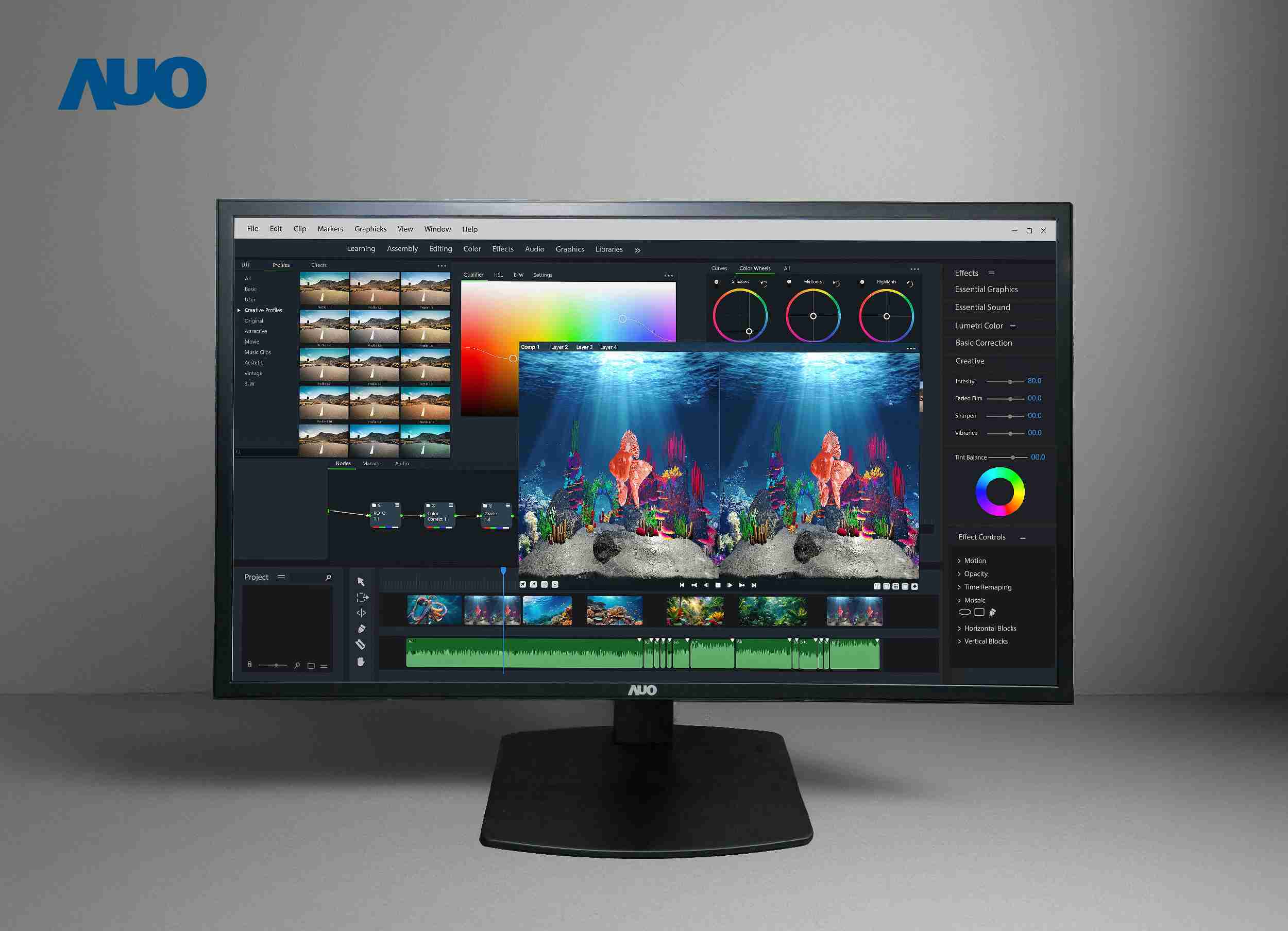 冰球突破开发32吋2D/3D专业桌上型显示器，，，拥有8K4K超高分辨率，，，，并以低串扰算法优化3D显示效果，，，，搭载自动眼球追踪功能，，，能实时调整3D图像，，，进行实时2D与3D无缝共存窗口，，提供图像设计工作者突破二维接口的崭新工作氛围与效率